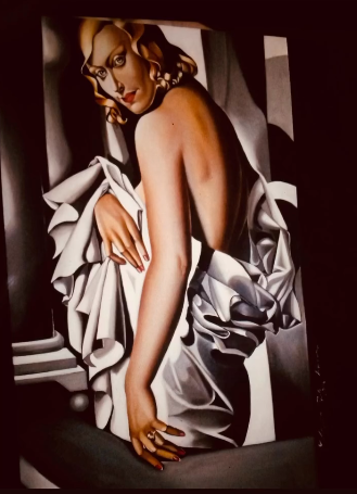 Omaggio a Tamara de Lempicka realizzato da Elis Priolo
